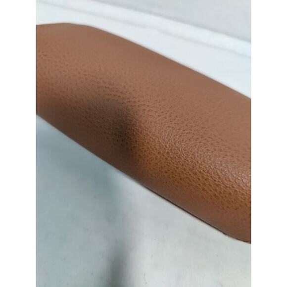 Ray Ban Brown Leather Case only No cleaning cloth PRE OWNED Black Logo - Picture 7 of 13